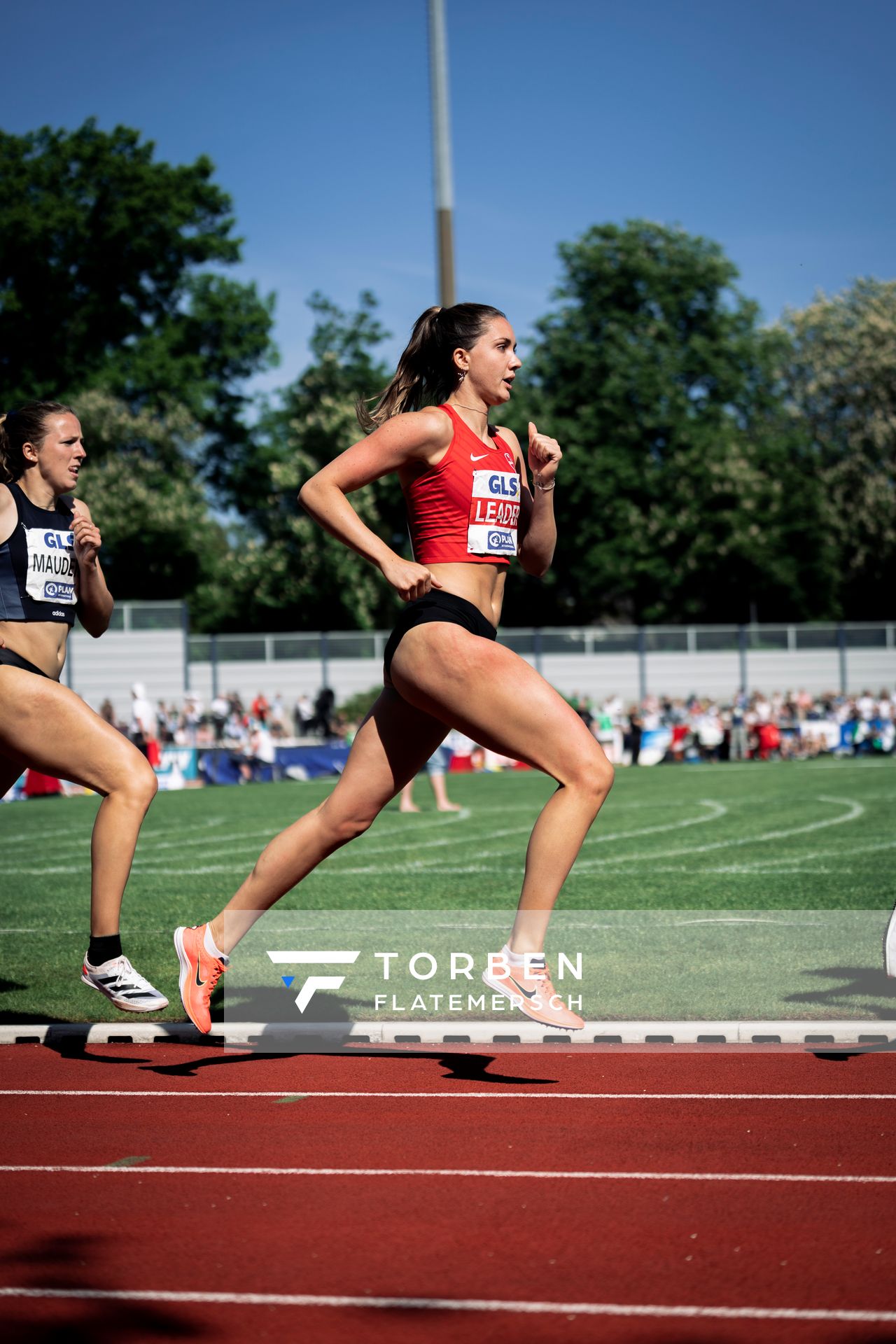 Sophie Weißenberg (TSV Bayer 04 Leverkusen) ueber 800m am 08.05.2022 beim Stadtwerke Ratingen Mehrkampf-Meeting 2022 in Ratingen